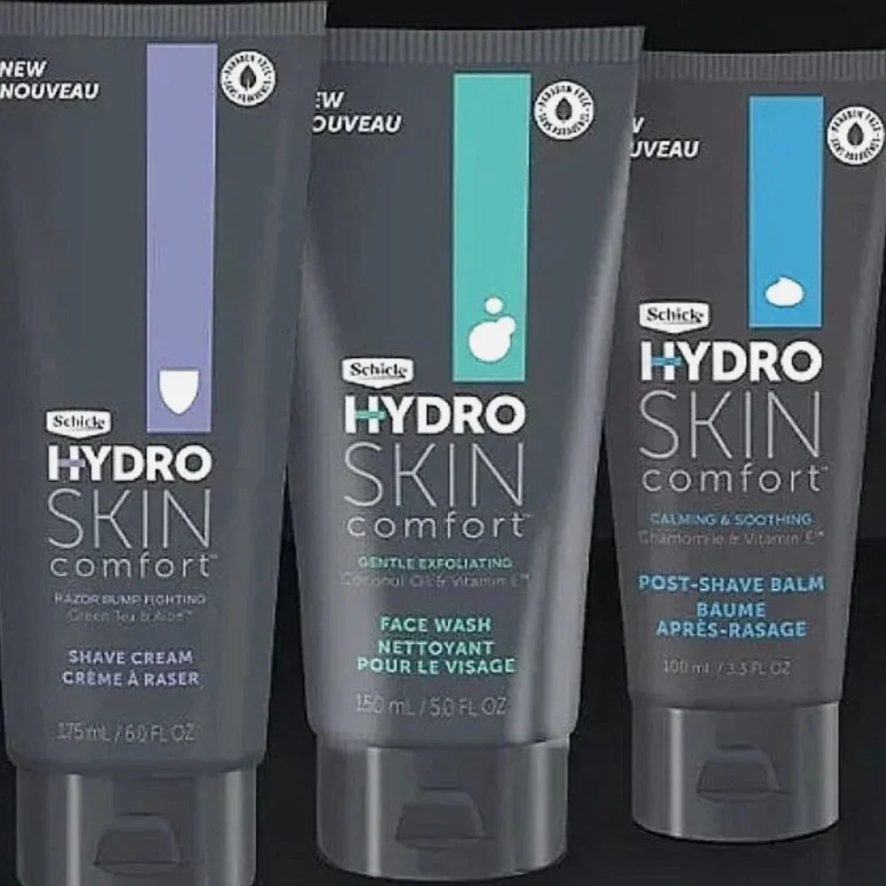 Schick Hydro Skin Comfort Gentle Exfoliating Face Wash for Men 5.0 fl oz